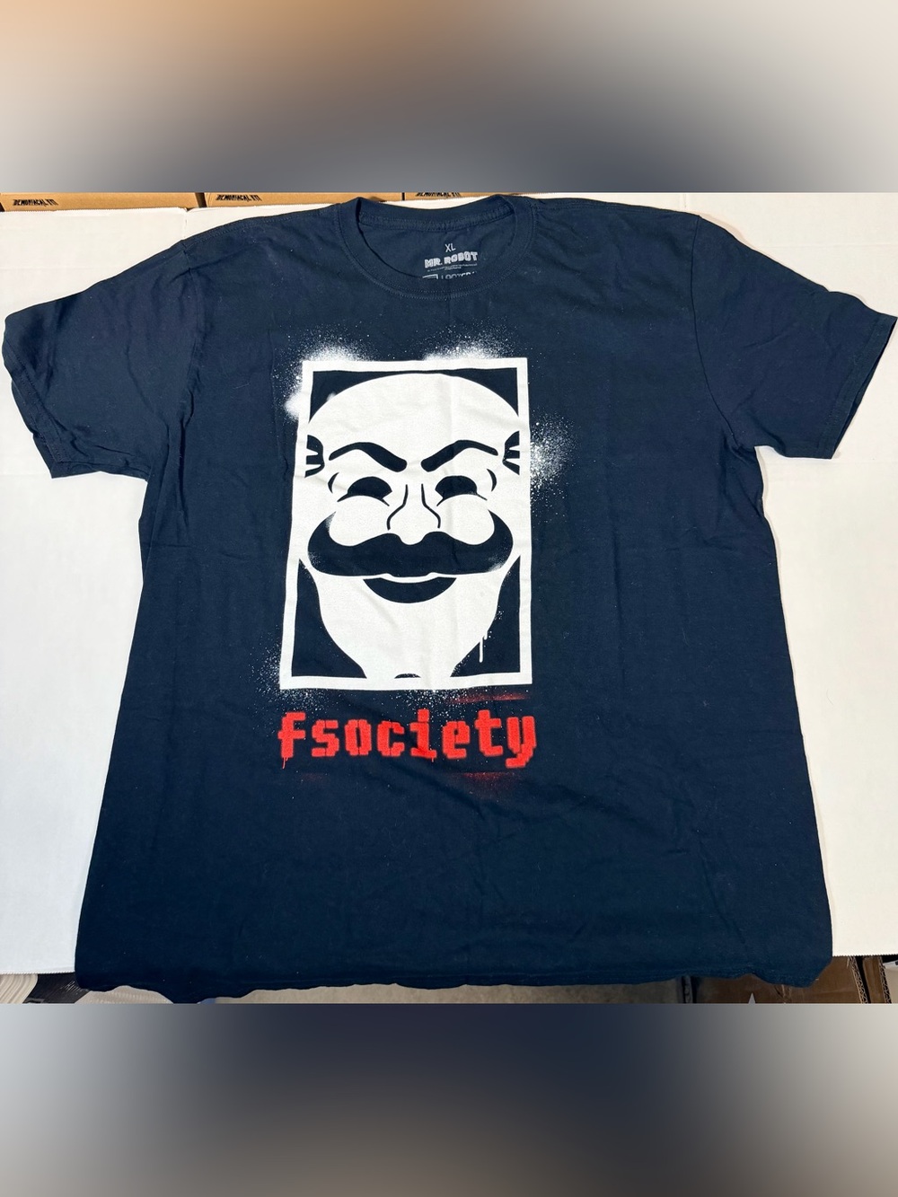 Loot Crate MR ROBOT Graphic Tee Men’s Shirt Size XL